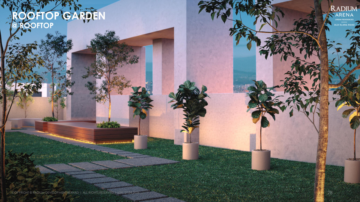 Rooftop garden